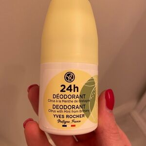 Yves Rocher Citrus Mint Deodorant - Soft Yellow